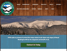Tablet Screenshot of friendsoftuckermanravine.org